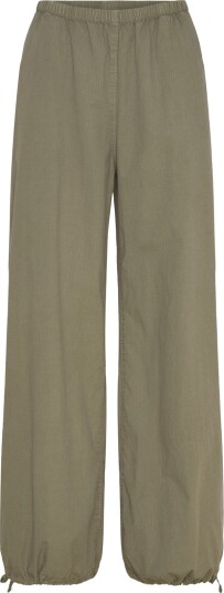 Weekday Low Rise Pull On Ripstop Trousers Khaki green XL Weekday Low Rise Pull On Ripstop Trousers Khaki green XL