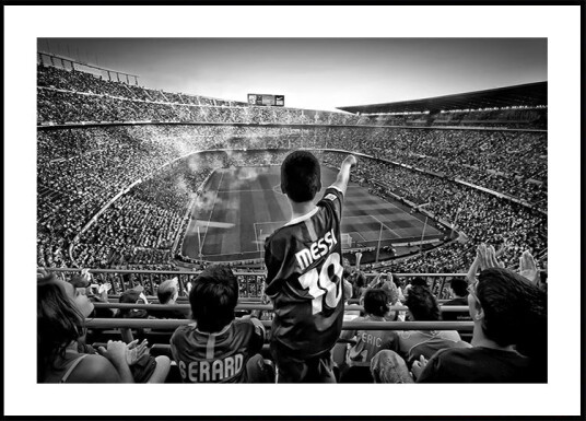 Cathedral of Football Plakat Plakat / 100x150cm