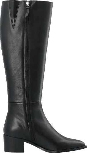 Bianco Biacarol Knee High Boot Crust - Black - 39