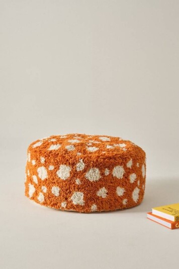 CORALLI puff Oransje/hvit CORALLI puff Oransje/hvit