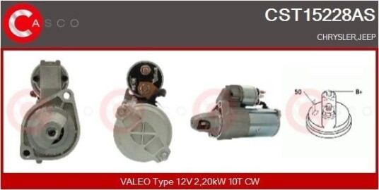 Starter CASCO CST15228AS