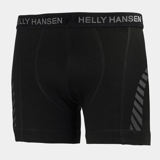 Helly Hansen Herre HH Lifa Merino Ikke-kløende Flatlock Boxer Svart XXL Svart2XL Helly Hansen Herre HH Lifa Merino Ikke-kløende Flatlock Boxer Svart XXL Svart2XL