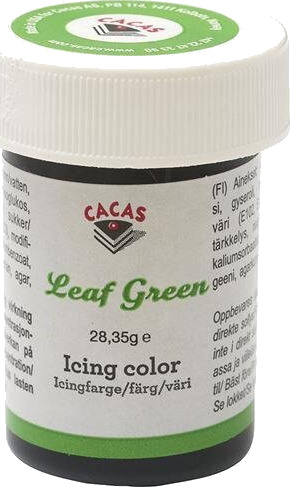 Cacas  Icing/konditorfarge bladgrønn