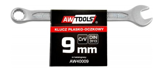 Awtools Kombinasjonsnøkkel 9 Mm (Aw40009)