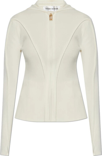 Victoria Beckham Dame Strikkevarer Beige M,