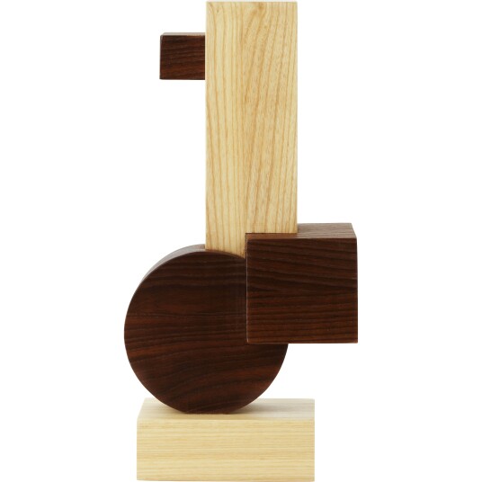 Normann Copenhagen Join Skulptur Karbonisert Ask 33 cm