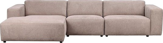 Rowico Home   Sofa Willard 4 seter med sjeselong venstre   Beige