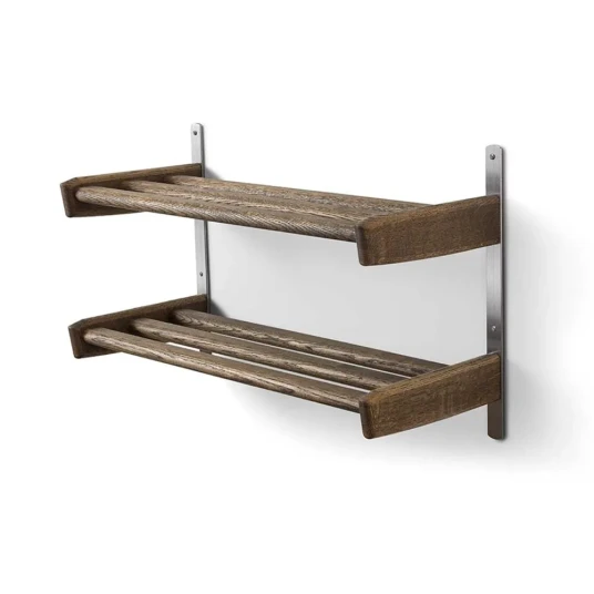 Oscarssons Möbel Meja Skohylle 59 cm 2 hyller veggmontert Hvitoljet eik Oscarssons Möbel Meja Skohylle 59 cm 2 hyller veggmontert Hvitoljet eik