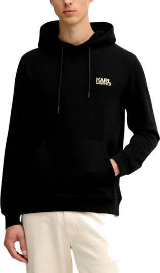 Karl Lagerfeld Herre Gensere & Hettegensere Svart S,
