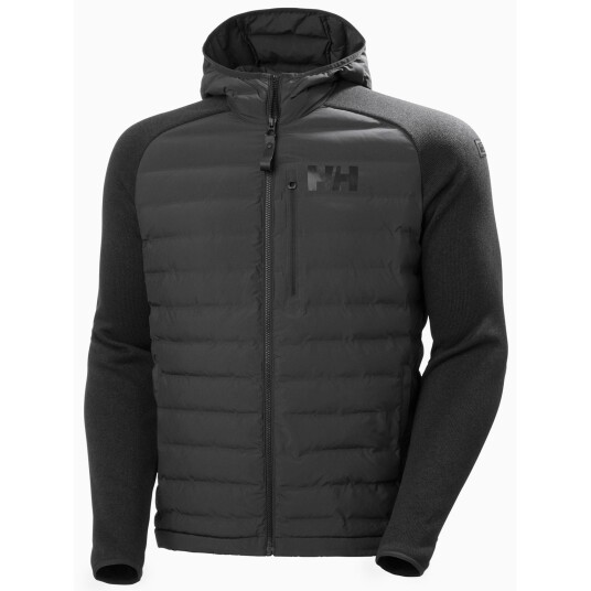 Helly Hansen Herre Arctic Ocean Hybrid Isolert Jakke Svart M MarineblåM