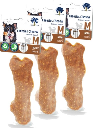 Blue Tree Cheesie Cheeew Nature Størrelse M 3 Stykker 3 X 50 G Blue Tree Cheesie Cheeew Nature Størrelse M 3 Stykker 3 X 50 G