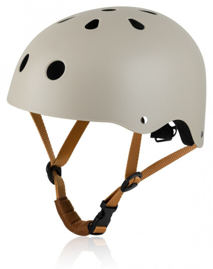 Lionelo Barnesykkelhjelm - 50-56 cm - Beige Lionelo Barnesykkelhjelm - 50-56 cm - Beige