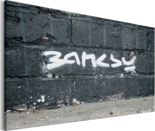 Tavla Banksy Signature 120x80 cm