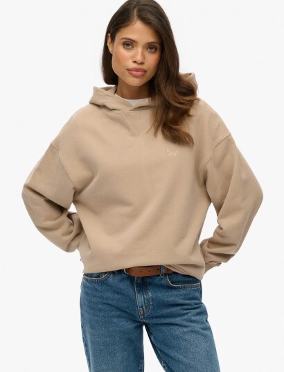 Superdry Studios Hoodie   Beige   38
