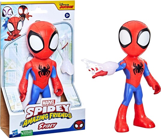 Hasbro Supersized Spidey Figur 22 cm fra Spidey og Hans Fantastiske Venner Hasbro Supersized Spidey Figur 22 cm fra Spidey og Hans Fantastiske Venner