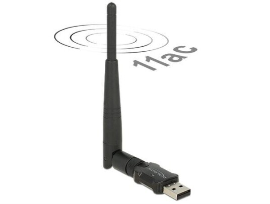 DeLOCK USB 2.0 Dual-Band WLAN ac/a/b/g/n Stick 12462
