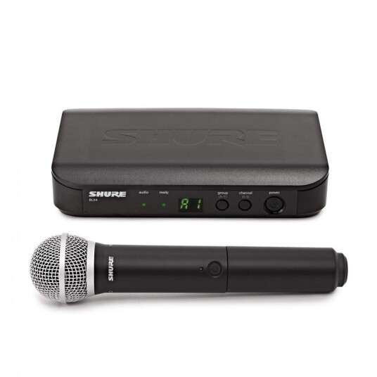 Shure BLX24/PG58-H8E Wireless Handheld Microphone System Shure BLX24/PG58-H8E Wireless Handheld Microphone System