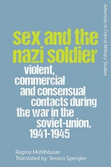 Sex And The Nazi Soldier Av Regina Muhlhauser