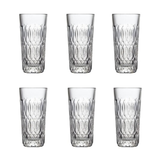La Roch?re Verone drinkglass 34 cl 6-pakning Klar