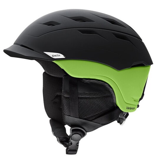 S/Mith Variance Skihjelm Matte Black/Flash S/Mith Variance Skihjelm Matte Black/Flash