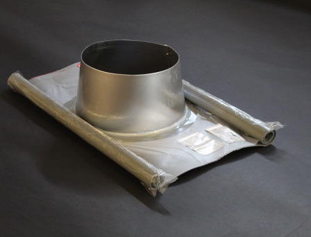 Metalbestos skorstein uØ 650mm blinkende 0-5° flex