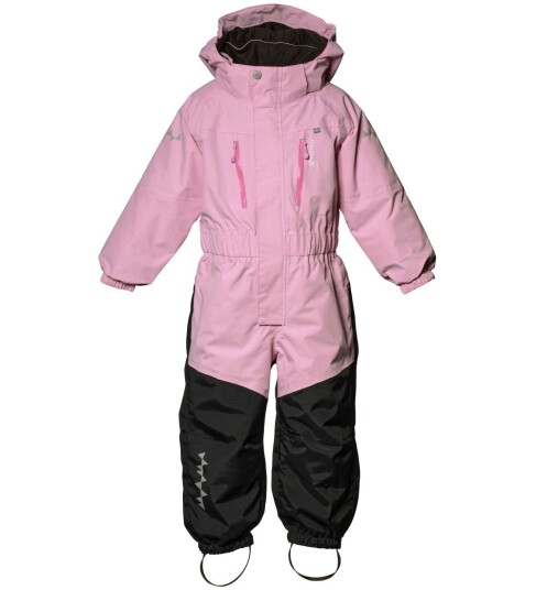 Isbjörn of Sweden Kids' Penguin Snowsuit 80, Frost Pink Isbjörn of Sweden Kids' Penguin Snowsuit 80, Frost Pink