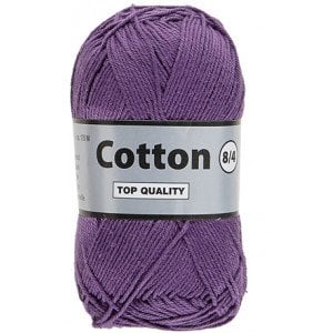 Lammy Cotton 8/4 Garn 849 Mørk Lyng Lammy Cotton 8/4 Garn 849 Mørk Lyng