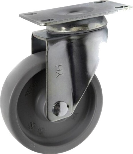Toolcraft To-5137935, Svart, Metallisk, 125 Kg, Polypropylen (Pp), 1 Stykker, 10 Cm