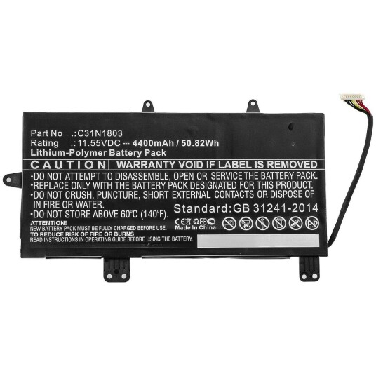 CoreParts Laptop Battery for Asus (MBXAS-BA0284)