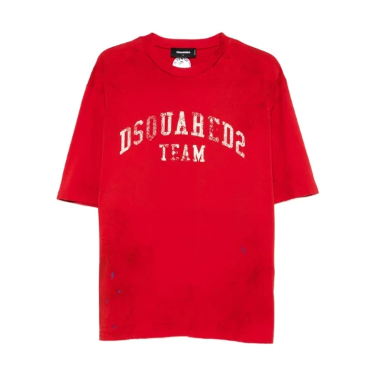 Dsquared2 Herre Topper Rød L, Dsquared2 Herre Topper Rød L,