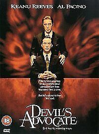 Devil's Advocate DVD 1999 Al Pacino, Hackford DIR cert 18 English Brand New