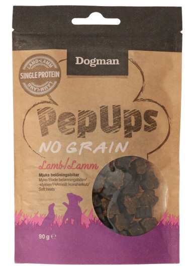 Dogman Pep Ups No Grain Lamm