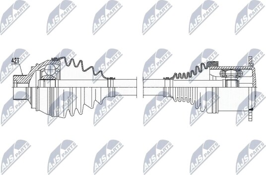 Nty Drivaksel NTY NPW AU 011 Nty Drivaksel NTY NPW AU 011