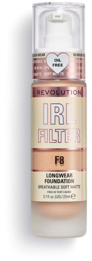 Makeup Revolution IRL Filter Longwear Foundation F8
