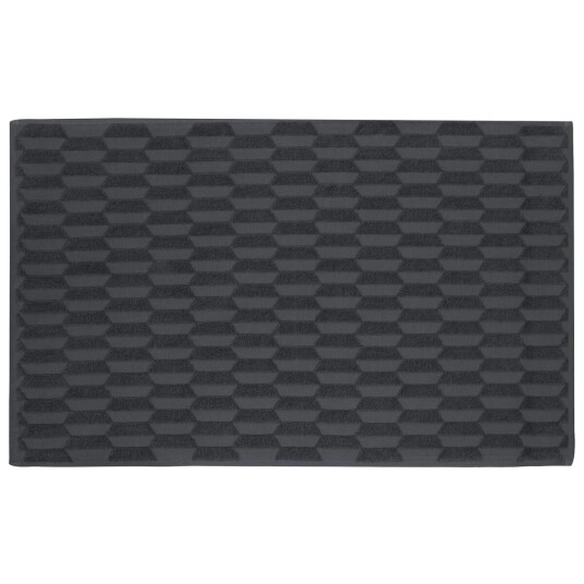 Mette Ditmer Geo baderomsmatte 50 x 80 cm Anthracite