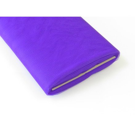 Diverse Tyllstoff Nylon 97 Fiolett 145cm 50cm