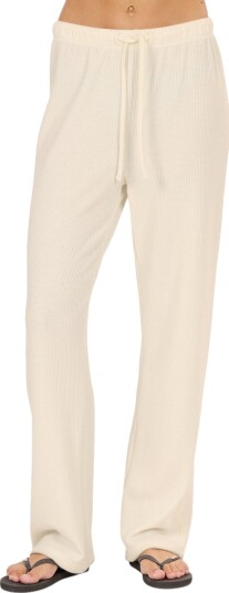 Athlecia Cardall Vaffel Joggebukser Dame Beige 38