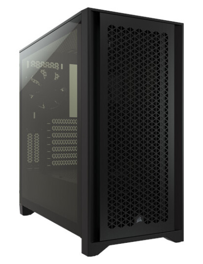 Corsair 4000D Airflow Midi Tower Kabinett med Herdet Glass - Svart Corsair 4000D Airflow Midi Tower Kabinett med Herdet Glass - Svart