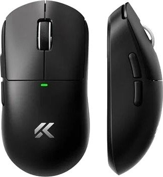 MCHOSE A5 V3 Ultra Lightweight Wireless Black Gamingmus Optisk 5 Knapper Svart HW-A5V3-4
