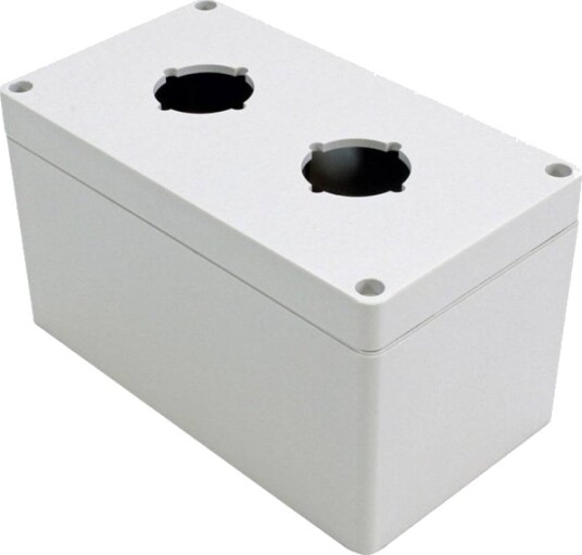 Hammond Electronics 1554Pb2d Universalskap 160 X 90 X 90 Polykarbonat Grå 1 Stk