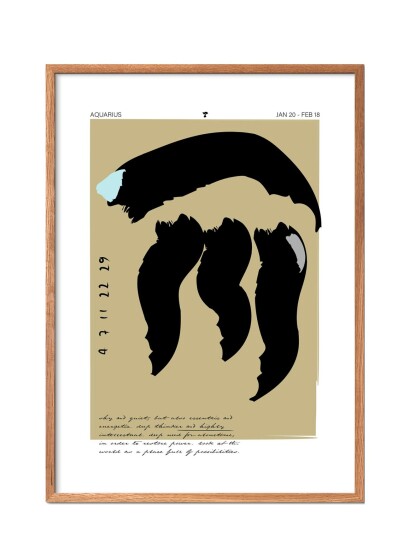 Poster & Frame Aquarius - Multi/patterned - 42X29.7CM
