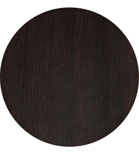 Stable Table OnTop Compact Laminate bordplate Wenge med svart kjerne 80 cm Brun