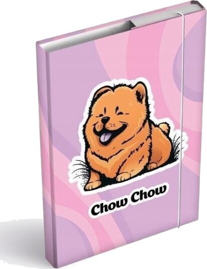 Mfp Paper Mfp Papirmappe Med Vinger Og Strikk Boks A5 Chow Chow 8021059