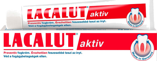 Periodontal tannkrem LACALUT Active Hydroxyapatite 75 ml