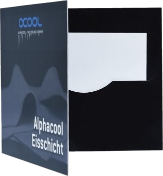 Alphacool Eisschicht, Hvit, 100 Mm, 100 Mm, 0,5 Mm, 10 G, 1 Stykker