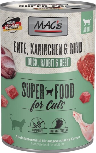Mac´S Cat And Kanin Storfekjøtt 12 X 400 G Mac´S Cat And Kanin Storfekjøtt 12 X 400 G