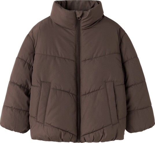 Name It Nmfforty Puffer Jacket SEAL BROWN 92