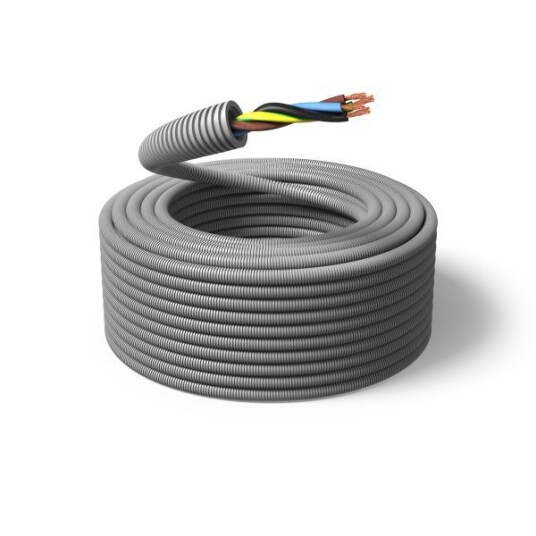 PM FLEX FQ Installasjonskabel forhåndslagt, 100 m, tvunnet 4G 1,5 mm², ytre Ø 16 mm