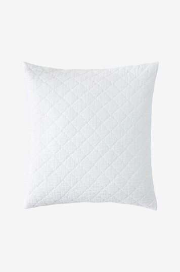 Ellos Home Putetrekk Thelma Check i bomull 50x50 cm Hvit Ellos Home Putetrekk Thelma Check i bomull 50x50 cm Hvit