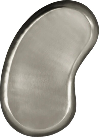 house doctor Tray, Hdosea, Silver Finish - SILVER FINISH - 28X15X1.5 cm